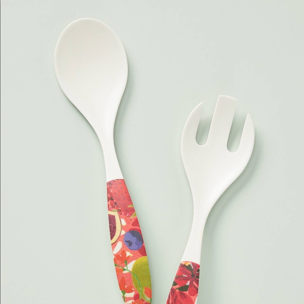 New Market Bamboo Melamine Serving Set